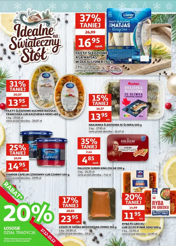 Auchan - gazetka promocyjna Gazetka Zielona Góra I Czas na Święta, czas na okazje! od środy 17.12 do wtorku 23.12 - strona 6