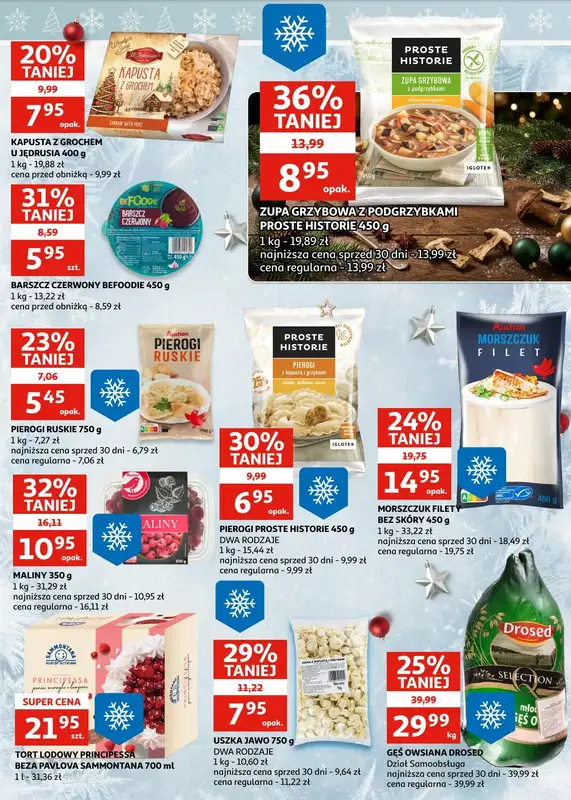 Auchan - gazetka promocyjna Gazetka Racibórz I Czas na Święta, czas na okazje! od środy 17.12 do wtorku 23.12 - strona 15