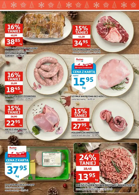Auchan - gazetka promocyjna Gazetka Racibórz I Czas na Święta, czas na okazje! od środy 17.12 do wtorku 23.12 - strona 2