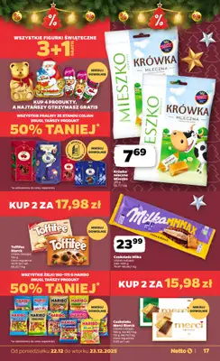 Netto - gazetka promocyjna Gazetka Spożywcza od poniedziałku 22.12 do wtorku 23.12 - strona 17