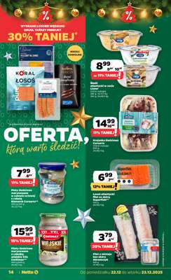Netto - gazetka promocyjna Gazetka Spożywcza od poniedziałku 22.12 do wtorku 23.12 - strona 14