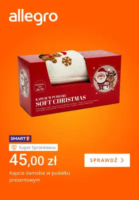 Allegro - gazetka promocyjna Otul się ciepłem na święta od piątku 19.12 do czwartku 25.12