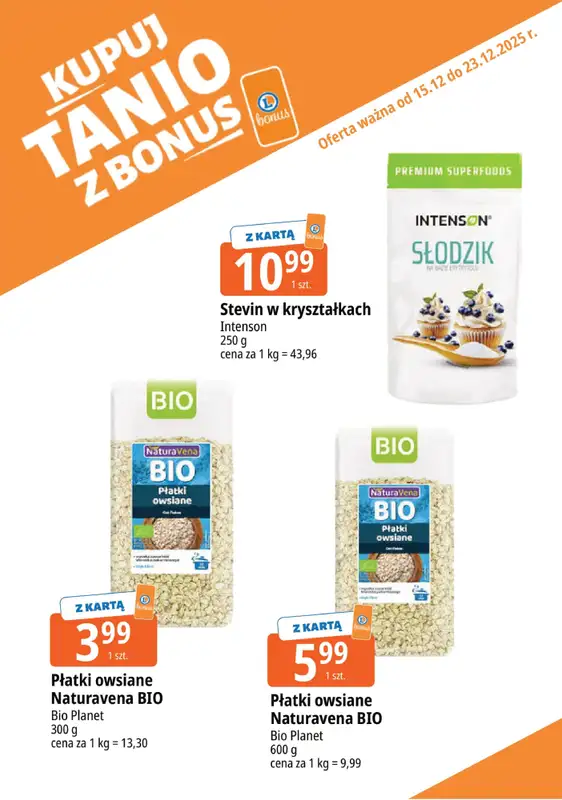 Leclerc - gazetka promocyjna Oferta E.Leclerc I Kupuj tanio z bonus od poniedziałku 15.12 do wtorku 23.12 - strona 20