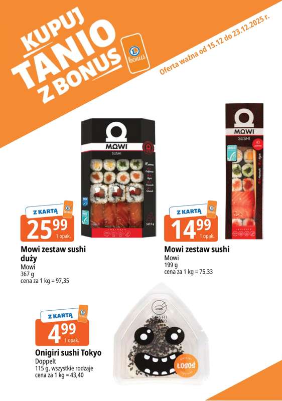 Leclerc - gazetka promocyjna Oferta E.Leclerc I Kupuj tanio z bonus od poniedziałku 15.12 do wtorku 23.12 - strona 16