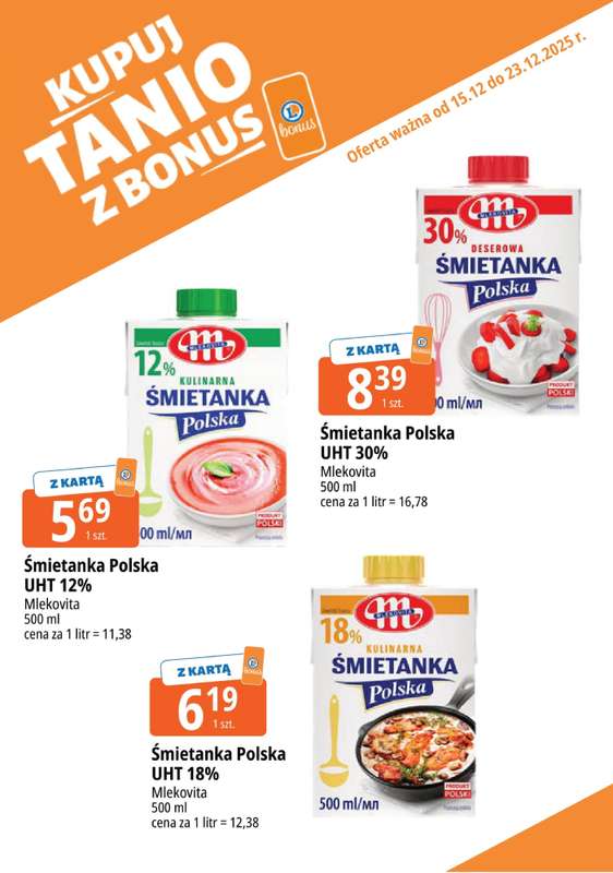 Leclerc - gazetka promocyjna Oferta E.Leclerc I Kupuj tanio z bonus od poniedziałku 15.12 do wtorku 23.12 - strona 11