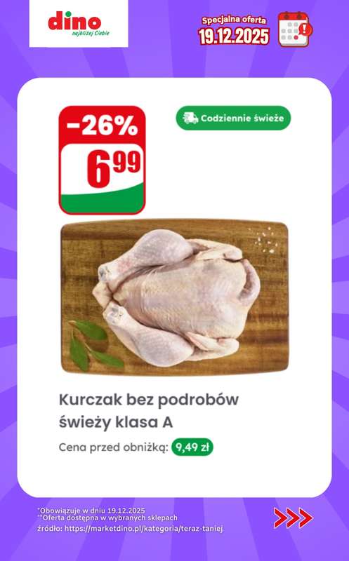 Dino - gazetka promocyjna Specjalna oferta na 19.12.2025 - promocje spoza gazetki od piątku 19.12 do piątku 19.12 - strona 3