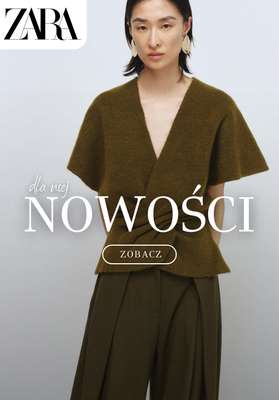 Zara - gazetka promocyjna NOWOŚCI dla niej od piątku 19.12 