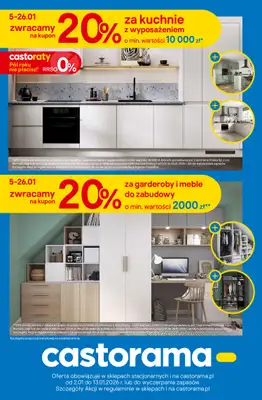 Castorama - gazetka promocyjna Przechowywanie i odświeżanie domu od piątku 02.01 do wtorku 13.01