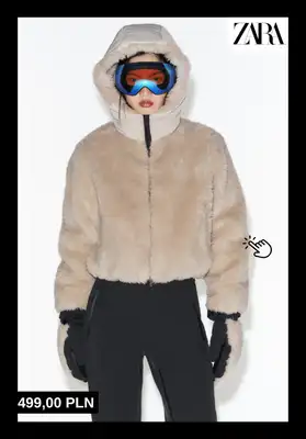 Zara - gazetka promocyjna Kolekcja narciarska dla niej od soboty 20.12  - strona 5