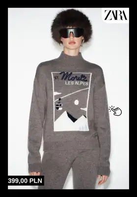 Zara - gazetka promocyjna Kolekcja narciarska dla niej od soboty 20.12  - strona 7