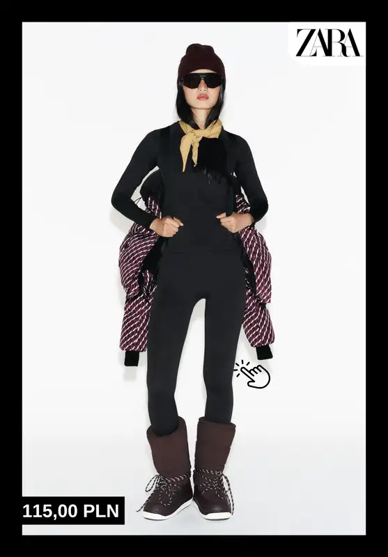 Zara - gazetka promocyjna Kolekcja narciarska dla niej od soboty 20.12  - strona 8