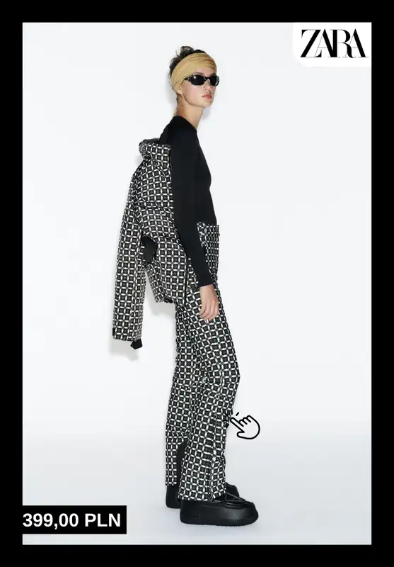 Zara - gazetka promocyjna Kolekcja narciarska dla niej od soboty 20.12  - strona 12