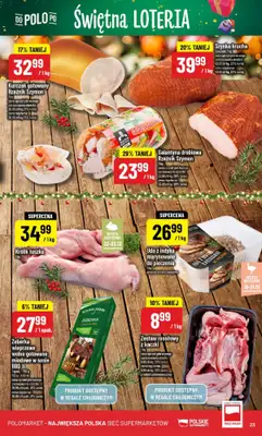 POLOmarket - gazetka promocyjna Gazetka od środy 17.12 do wtorku 23.12 - strona 23