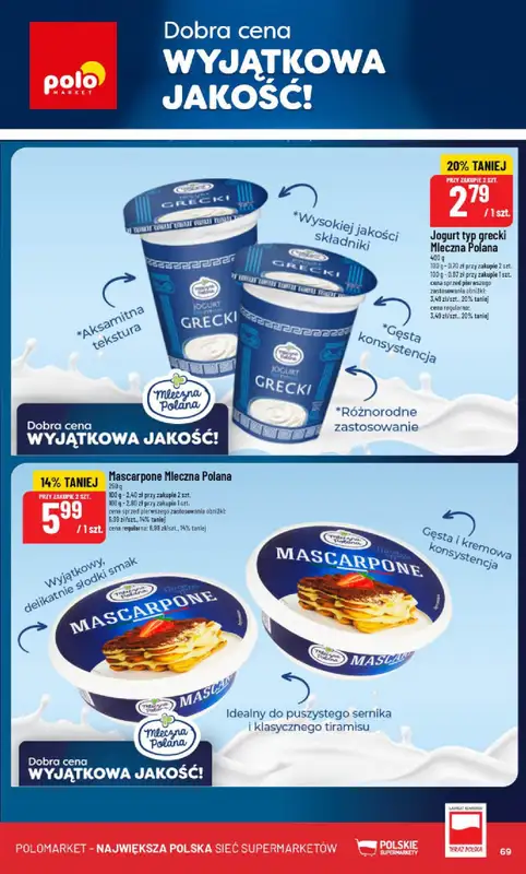 POLOmarket - gazetka promocyjna Gazetka od środy 17.12 do wtorku 23.12 - strona 69