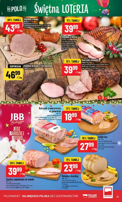 POLOmarket - gazetka promocyjna Gazetka od środy 17.12 do wtorku 23.12 - strona 21