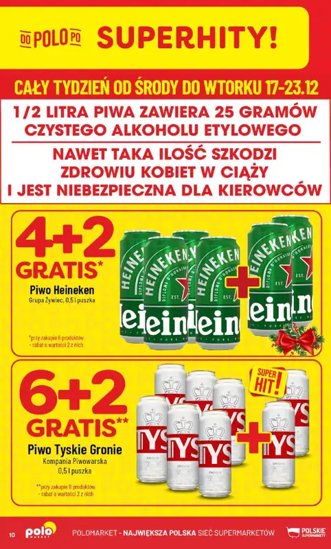 POLOmarket - gazetka promocyjna Gazetka od środy 17.12 do wtorku 23.12 - strona 10
