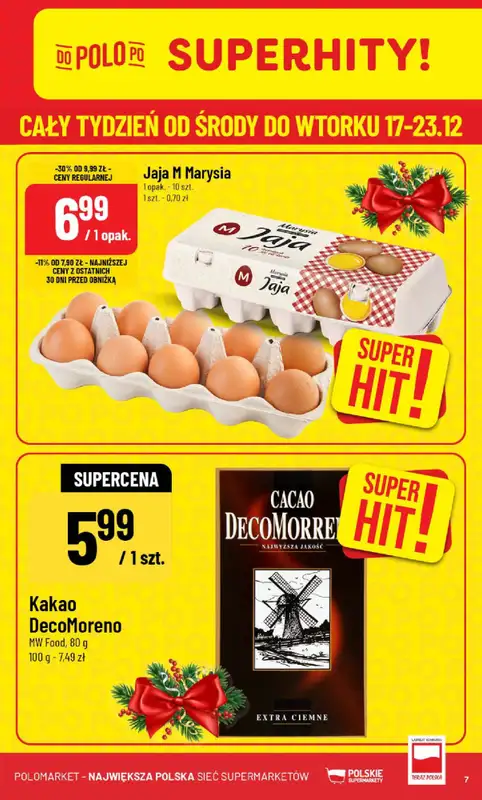 POLOmarket - gazetka promocyjna Gazetka od środy 17.12 do wtorku 23.12 - strona 7