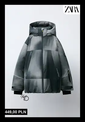 Zara - gazetka promocyjna Kolekcja narciarska dla dzieci od niedzieli 21.12  - strona 8