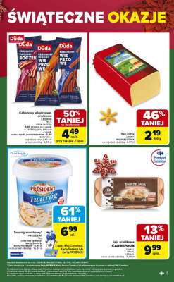 Carrefour Market - gazetka promocyjna Gazetka Świąteczne okazje od niedzieli! od niedzieli 21.12 do wtorku 23.12 - strona 5