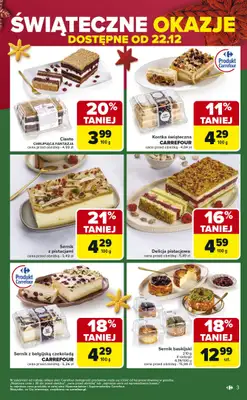 Carrefour Market - gazetka promocyjna Gazetka Świąteczne okazje od niedzieli! od niedzieli 21.12 do wtorku 23.12 - strona 3