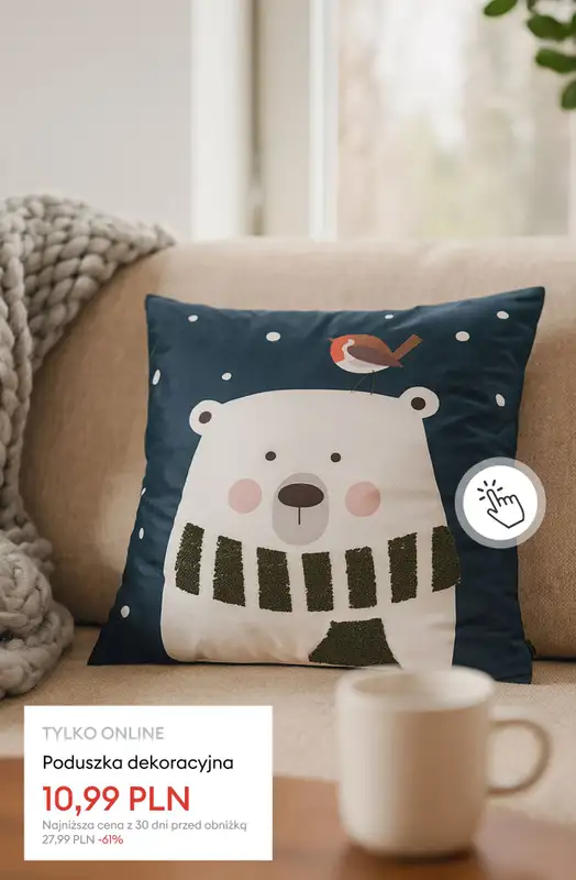 Sinsay - gazetka promocyjna Wyprzedaż do -50% | Dom od piątku 19.12  - strona 21