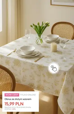 Sinsay - gazetka promocyjna Wyprzedaż do -50% | Dom od piątku 19.12  - strona 5