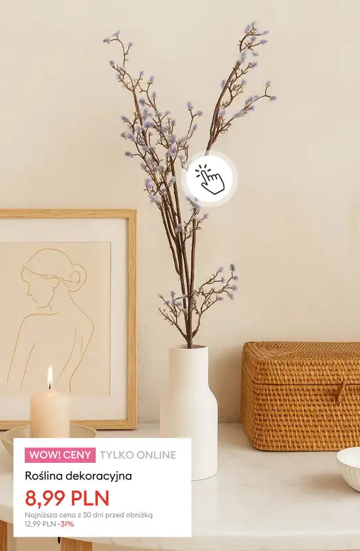 Sinsay - gazetka promocyjna Wyprzedaż do -50% | Dom od piątku 19.12  - strona 10