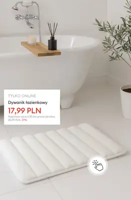 Sinsay - gazetka promocyjna Wyprzedaż do -50% | Dom od piątku 19.12  - strona 9