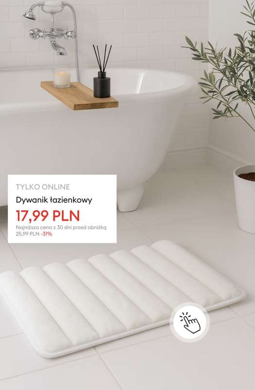 Sinsay - gazetka promocyjna Wyprzedaż do -50% | Dom od piątku 19.12  - strona 9