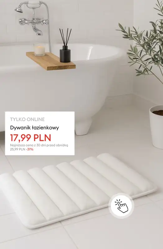 Sinsay - gazetka promocyjna Wyprzedaż do -50% | Dom od piątku 19.12  - strona 9