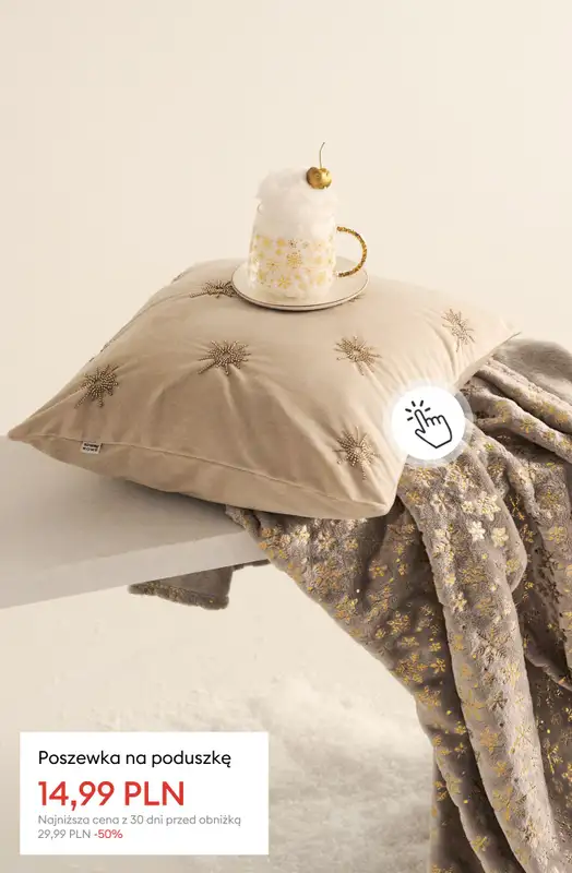 Sinsay - gazetka promocyjna Wyprzedaż do -50% | Dom od piątku 19.12  - strona 24