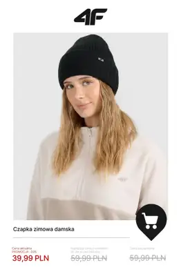 4F - gazetka promocyjna Wyprzedaż do -50%: okazje do 100 zł! od piątku 19.12 do środy 31.12 - strona 5
