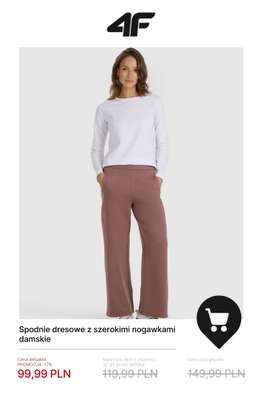 4F - gazetka promocyjna Wyprzedaż do -50%: okazje do 100 zł! od piątku 19.12 do środy 31.12 - strona 7