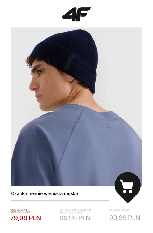 4F - gazetka promocyjna Wyprzedaż do -50%: okazje do 100 zł! od piątku 19.12 do środy 31.12 - strona 14