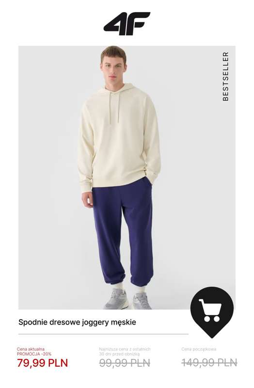 4F - gazetka promocyjna Wyprzedaż do -50%: okazje do 100 zł! od piątku 19.12 do środy 31.12 - strona 12