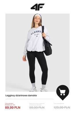 Legginsy dzianinowe damskie