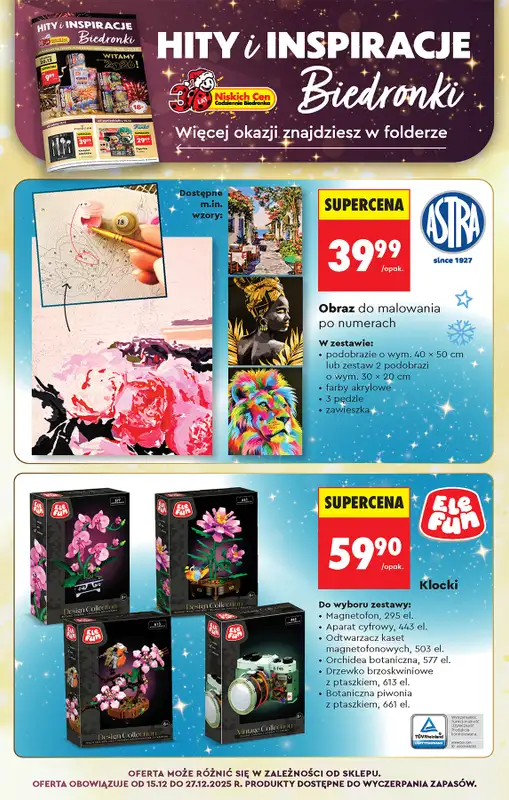Biedronka - gazetka promocyjna Od środy, Z ladą tradycyjną od środy 17.12 do wtorku 23.12 - strona 94