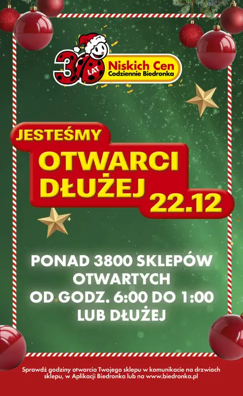 Biedronka - gazetka promocyjna Od środy, Z ladą tradycyjną od środy 17.12 do wtorku 23.12 - strona 8