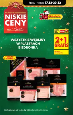 Biedronka - gazetka promocyjna Od środy, Z ladą tradycyjną od środy 17.12 do wtorku 23.12 - strona 15