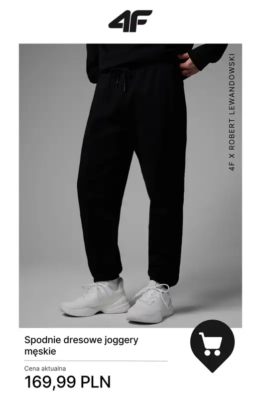 4F - gazetka promocyjna Nowa kolekcja 4F x Robert Lewandowski od soboty 20.12  - strona 8