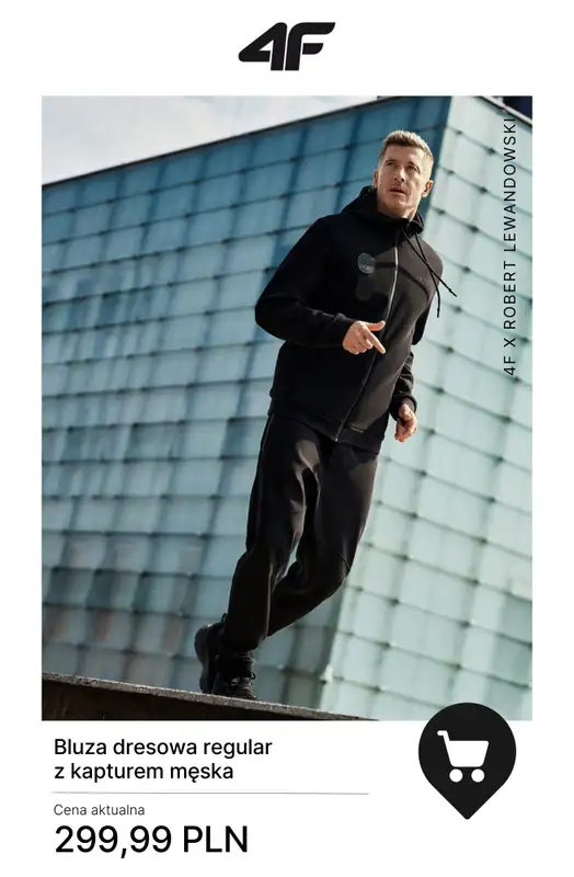 4F - gazetka promocyjna Nowa kolekcja 4F x Robert Lewandowski od soboty 20.12  - strona 6