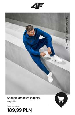 4F - gazetka promocyjna Nowa kolekcja 4F x Robert Lewandowski od soboty 20.12  - strona 4