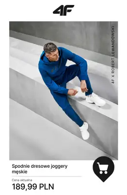 4F - gazetka promocyjna Nowa kolekcja 4F x Robert Lewandowski od soboty 20.12  - strona 4