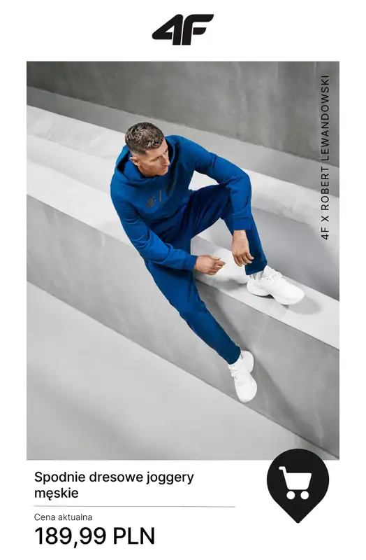 4F - gazetka promocyjna Nowa kolekcja 4F x Robert Lewandowski od soboty 20.12  - strona 4