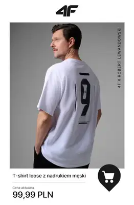 4F - gazetka promocyjna Nowa kolekcja 4F x Robert Lewandowski od soboty 20.12  - strona 9