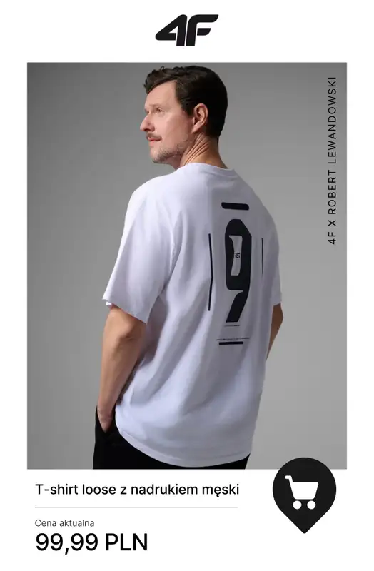 4F - gazetka promocyjna Nowa kolekcja 4F x Robert Lewandowski od soboty 20.12  - strona 9