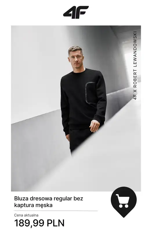 4F - gazetka promocyjna Nowa kolekcja 4F x Robert Lewandowski od soboty 20.12  - strona 10