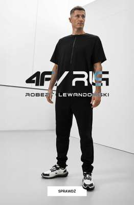 4F - gazetka promocyjna Nowa kolekcja 4F x Robert Lewandowski od soboty 20.12 