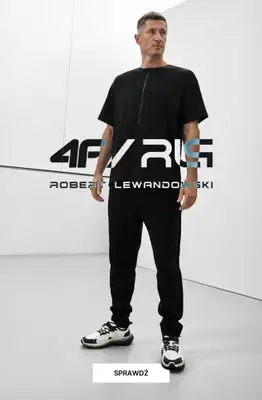 4F - gazetka promocyjna Nowa kolekcja 4F x Robert Lewandowski od soboty 20.12 
