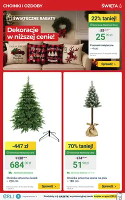 ERLI - gazetka promocyjna MEGA RABATY na dekoracje i meble do domu! od piątku 19.12 do niedzieli 21.12 - strona 2